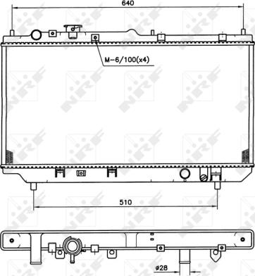 Wilmink Group WG1721494 - Radiators, Motora dzesēšanas sistēma autodraugiem.lv