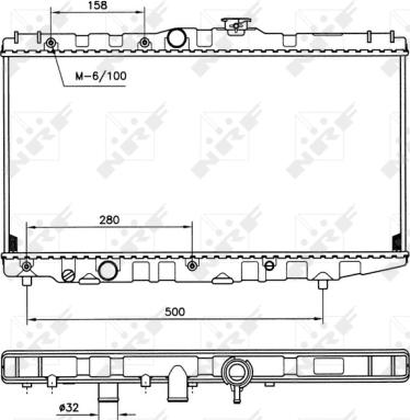 Wilmink Group WG1721466 - Radiators, Motora dzesēšanas sistēma autodraugiem.lv