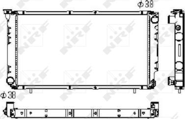 Wilmink Group WG1721427 - Radiators, Motora dzesēšanas sistēma autodraugiem.lv