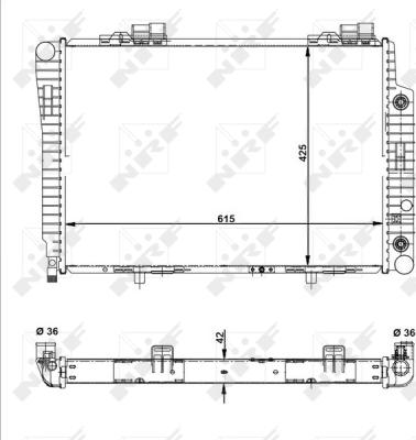 Wilmink Group WG1721596 - Radiators, Motora dzesēšanas sistēma autodraugiem.lv