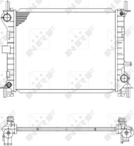 Wilmink Group WG1721544 - Radiators, Motora dzesēšanas sistēma autodraugiem.lv