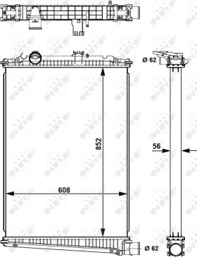 Wilmink Group WG1721546 - Radiators, Motora dzesēšanas sistēma autodraugiem.lv