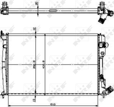 Wilmink Group WG1721543 - Radiators, Motora dzesēšanas sistēma autodraugiem.lv