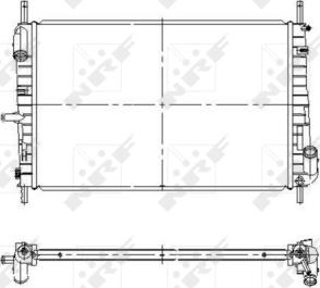 Wilmink Group WG1721550 - Radiators, Motora dzesēšanas sistēma autodraugiem.lv