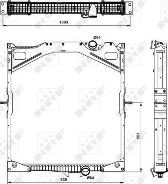 Wilmink Group WG1721561 - Radiators, Motora dzesēšanas sistēma autodraugiem.lv