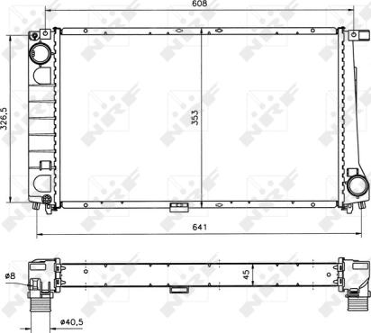 Wilmink Group WG1721644 - Radiators, Motora dzesēšanas sistēma autodraugiem.lv