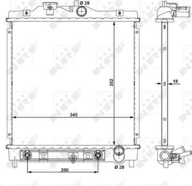 Wilmink Group WG1721667 - Radiators, Motora dzesēšanas sistēma autodraugiem.lv