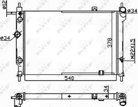 Wilmink Group WG1721634 - Radiators, Motora dzesēšanas sistēma autodraugiem.lv