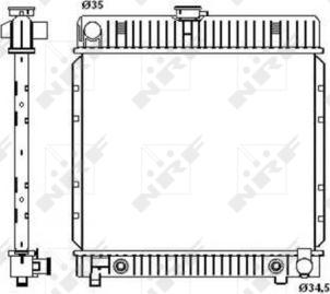 Wilmink Group WG1721630 - Radiators, Motora dzesēšanas sistēma autodraugiem.lv