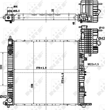 Wilmink Group WG1721394 - Radiators, Motora dzesēšanas sistēma autodraugiem.lv