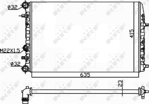 Wilmink Group WG1721368 - Radiators, Motora dzesēšanas sistēma autodraugiem.lv