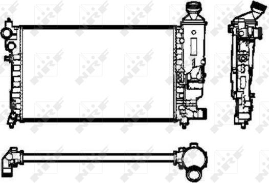 Wilmink Group WG1721300 - Radiators, Motora dzesēšanas sistēma autodraugiem.lv