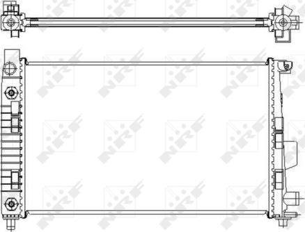 Wilmink Group WG1721315 - Radiators, Motora dzesēšanas sistēma autodraugiem.lv