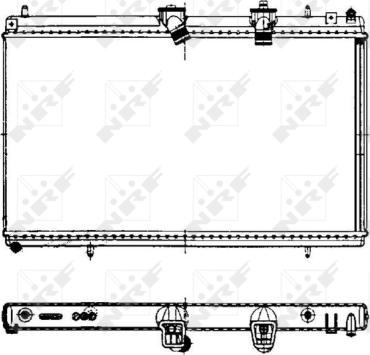 Wilmink Group WG1721310 - Radiators, Motora dzesēšanas sistēma autodraugiem.lv