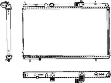 Wilmink Group WG1721328 - Radiators, Motora dzesēšanas sistēma autodraugiem.lv