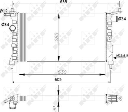 Wilmink Group WG1721374 - Radiators, Motora dzesēšanas sistēma autodraugiem.lv