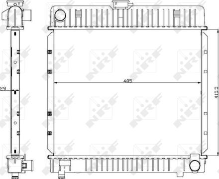 Wilmink Group WG1721286 - Radiators, Motora dzesēšanas sistēma autodraugiem.lv