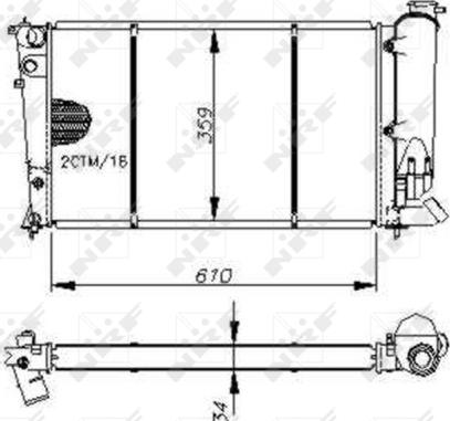 Wilmink Group WG1721271 - Radiators, Motora dzesēšanas sistēma autodraugiem.lv