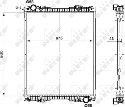 Wilmink Group WG1721749 - Radiators, Motora dzesēšanas sistēma autodraugiem.lv