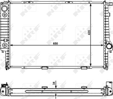 Wilmink Group WG1721729 - Radiators, Motora dzesēšanas sistēma autodraugiem.lv