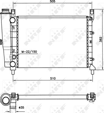 Wilmink Group WG1723498 - Radiators, Motora dzesēšanas sistēma autodraugiem.lv