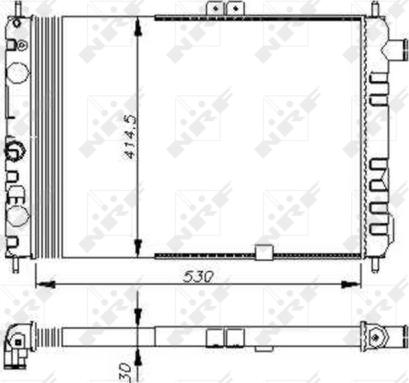 Wilmink Group WG1723489 - Radiators, Motora dzesēšanas sistēma autodraugiem.lv