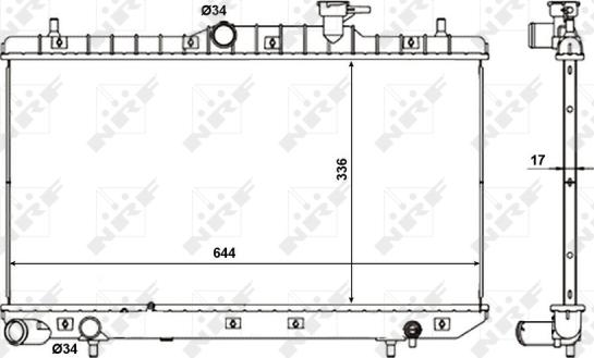 Wilmink Group WG1723091 - Radiators, Motora dzesēšanas sistēma autodraugiem.lv