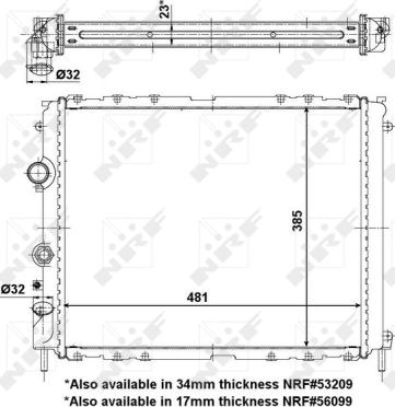 Wilmink Group WG1723049 - Radiators, Motora dzesēšanas sistēma autodraugiem.lv