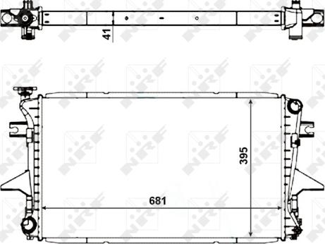 Wilmink Group WG1723016 - Radiators, Motora dzesēšanas sistēma autodraugiem.lv