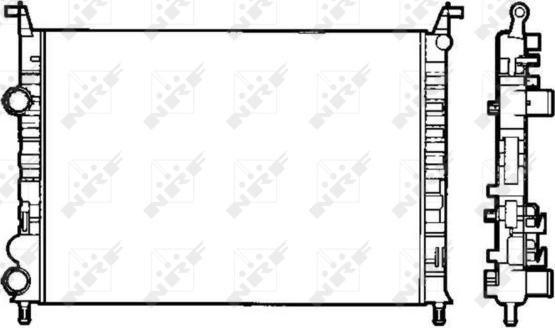 Wilmink Group WG1723190 - Radiators, Motora dzesēšanas sistēma autodraugiem.lv