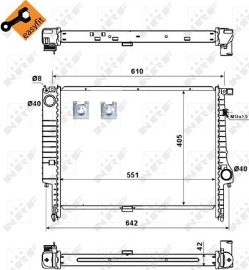 Wilmink Group WG1723148 - Radiators, Motora dzesēšanas sistēma autodraugiem.lv