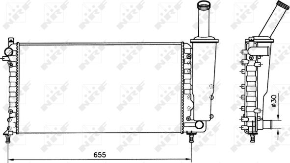 Wilmink Group WG1723168 - Radiators, Motora dzesēšanas sistēma autodraugiem.lv