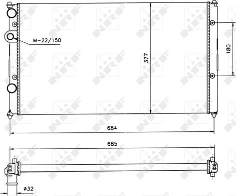 Wilmink Group WG1723130 - Radiators, Motora dzesēšanas sistēma autodraugiem.lv