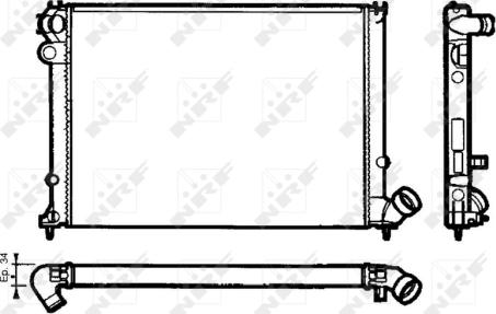 Wilmink Group WG1723124 - Radiators, Motora dzesēšanas sistēma autodraugiem.lv