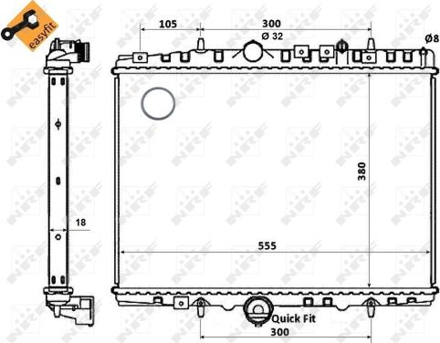 Wilmink Group WG1723312 - Radiators, Motora dzesēšanas sistēma autodraugiem.lv