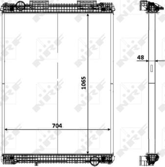 Wilmink Group WG1723325 - Radiators, Motora dzesēšanas sistēma autodraugiem.lv