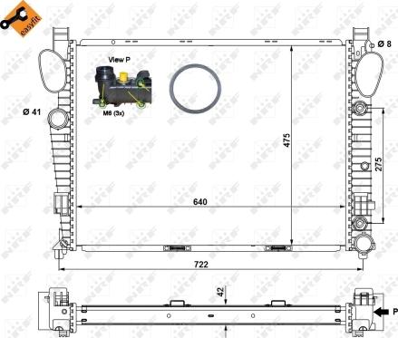 Wilmink Group WG1723321 - Radiators, Motora dzesēšanas sistēma autodraugiem.lv