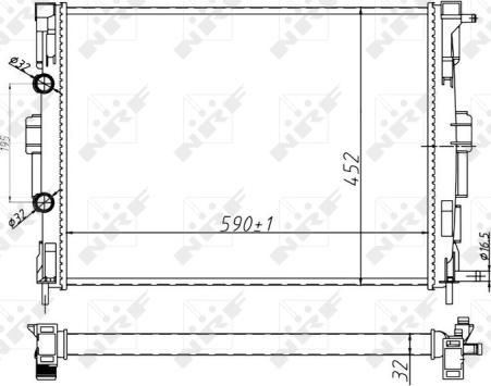 Wilmink Group WG1723290 - Radiators, Motora dzesēšanas sistēma autodraugiem.lv