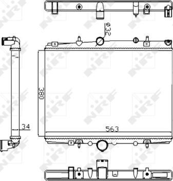 Wilmink Group WG1723266 - Radiators, Motora dzesēšanas sistēma autodraugiem.lv