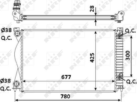 Wilmink Group WG1723219 - Radiators, Motora dzesēšanas sistēma autodraugiem.lv