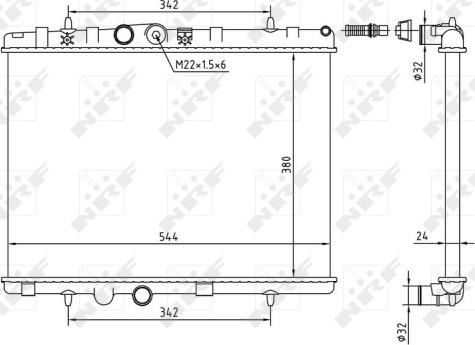 Wilmink Group WG1723214 - Radiators, Motora dzesēšanas sistēma autodraugiem.lv