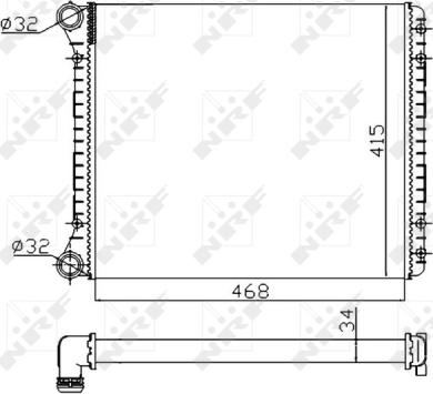 Wilmink Group WG1723236 - Radiators, Motora dzesēšanas sistēma autodraugiem.lv