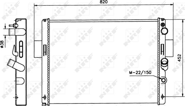 Wilmink Group WG1723226 - Radiators, Motora dzesēšanas sistēma autodraugiem.lv