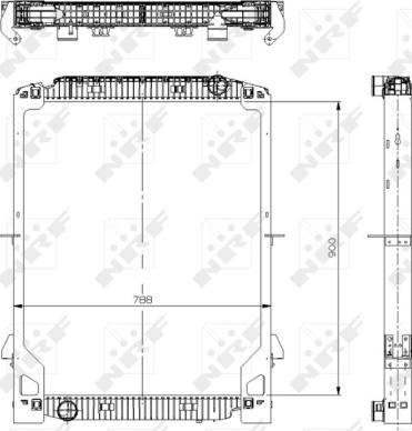 Wilmink Group WG1722964 - Radiators, Motora dzesēšanas sistēma autodraugiem.lv