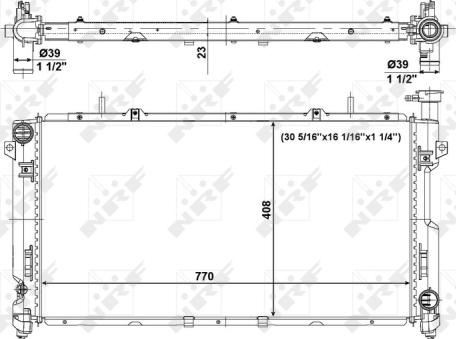 Wilmink Group WG1722981 - Radiators, Motora dzesēšanas sistēma autodraugiem.lv