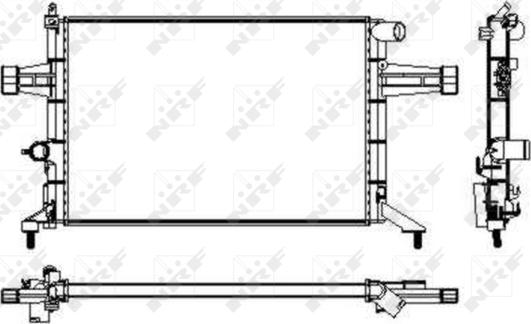 Wilmink Group WG1722464 - Radiators, Motora dzesēšanas sistēma autodraugiem.lv