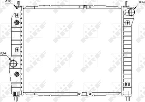 Wilmink Group WG1722474 - Radiators, Motora dzesēšanas sistēma autodraugiem.lv