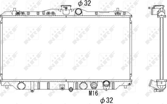 Wilmink Group WG1722470 - Radiators, Motora dzesēšanas sistēma autodraugiem.lv