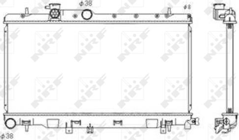 Wilmink Group WG1722524 - Radiators, Motora dzesēšanas sistēma autodraugiem.lv