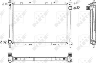 Wilmink Group WG1722578 - Radiators, Motora dzesēšanas sistēma autodraugiem.lv